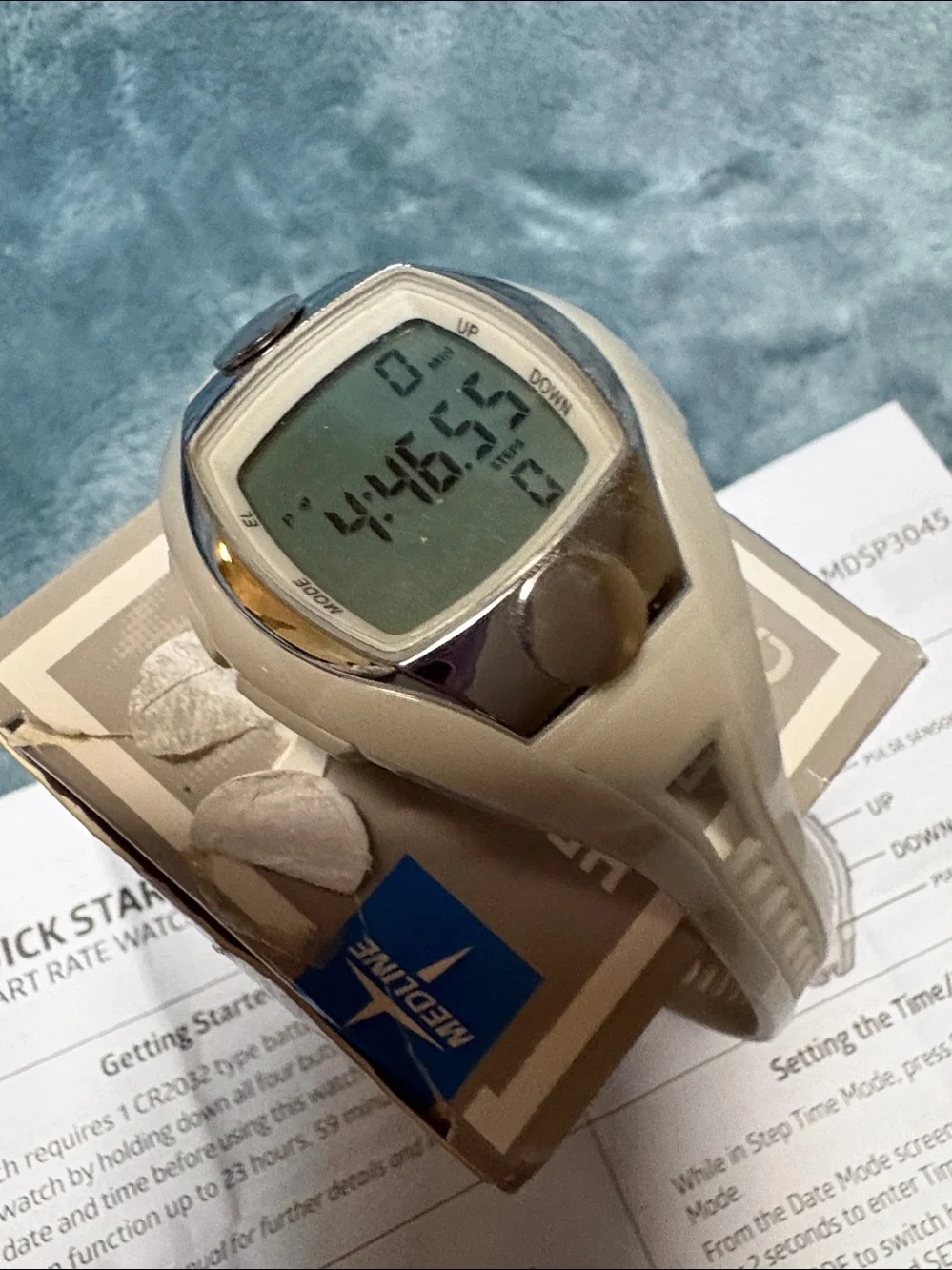 Digital Heart Rate Watch - Gray